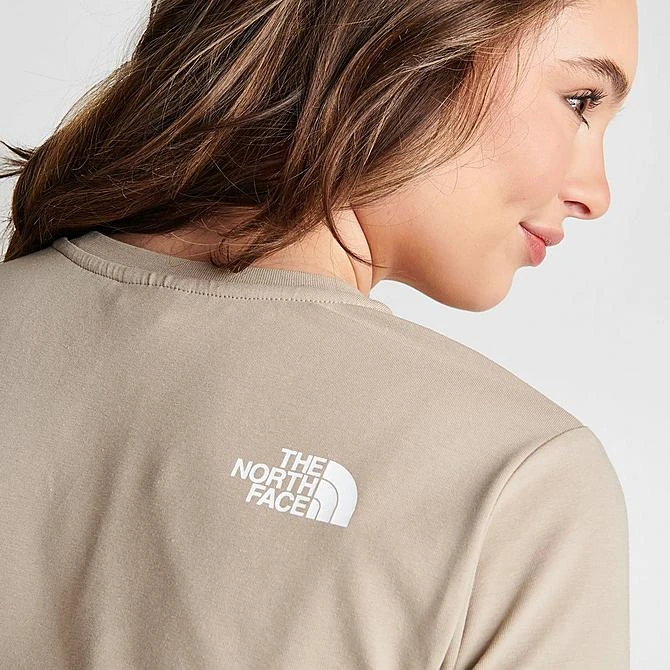 Women's The North Face Graphic Cropped T-Shirt Flax - NF0A859C 251 6 Women's The North Face Graphic Cropped T-Shirt Flax - NF0A859C 251 - Image 6