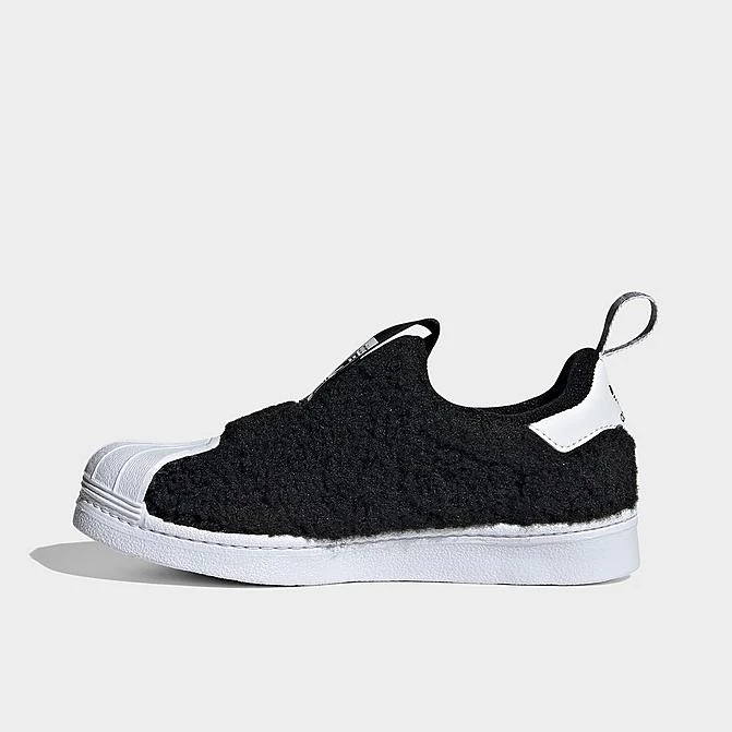Little Kids' Adidas Originals Superstar 360 Slip-On Casual Shoes Black/Black/White - Q46315 001 1 Little Kids' Adidas Originals Superstar 360 Slip-On Casual Shoes Black/Black/White - Q46315 001