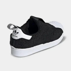 Little Kids' Adidas Originals Superstar 360 Slip-On Casual Shoes Black/Black/White - Q46315 001 9 Little Kids' Adidas Originals Superstar 360 Slip-On Casual Shoes Black/Black/White - Q46315 001 -Sports Fashion Q46315 001 P4