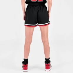 Women's Mitchell & Ness Chicago Bulls NBA 1997-98 Swingman Shorts Black - REL18067 BLK -Sports Fashion REL18067 BLK M4