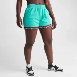 Women's Mitchell & Ness Vancouver Grizzlies 1995-96 Swingman Shorts Teal Blue - REL18067 BLU 8 Women's Mitchell & Ness Vancouver Grizzlies 1995-96 Swingman Shorts Teal Blue - REL18067 BLU -Sports Fashion REL18067 BLU M3