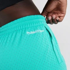 Women's Mitchell & Ness Vancouver Grizzlies 1995-96 Swingman Shorts Teal Blue - REL18067 BLU 11 Women's Mitchell & Ness Vancouver Grizzlies 1995-96 Swingman Shorts Teal Blue - REL18067 BLU -Sports Fashion REL18067 BLU M6