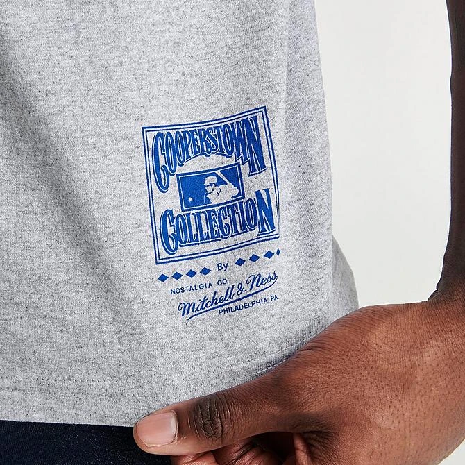 Men's Mitchell & Ness New York Yankees MLB Greetings Graphic T-Shirt Grey - RTP22060 063 6 Men's Mitchell & Ness New York Yankees MLB Greetings Graphic T-Shirt Grey - RTP22060 063 - Image 6