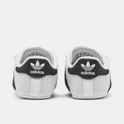 Infant Adidas Originals Superstar Crib Shoes Cloud White/Core Black/Cloud White - S79916 WBL -Sports Fashion S79916 WBL P4