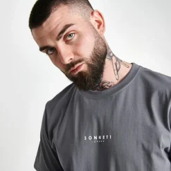 Sonneti London T-Shirt Titanium - SNM12762 040 -Sports Fashion SNM12762 040 M5