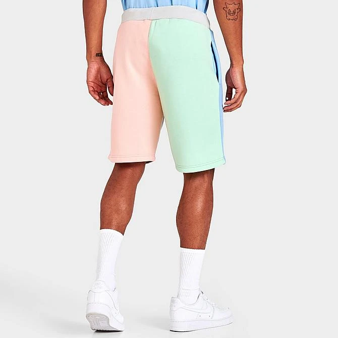 Men's Sonneti Split Colorblock Fleece Shorts Multi - SNM12886 750 4 Men's Sonneti Split Colorblock Fleece Shorts Multi - SNM12886 750 - Image 4