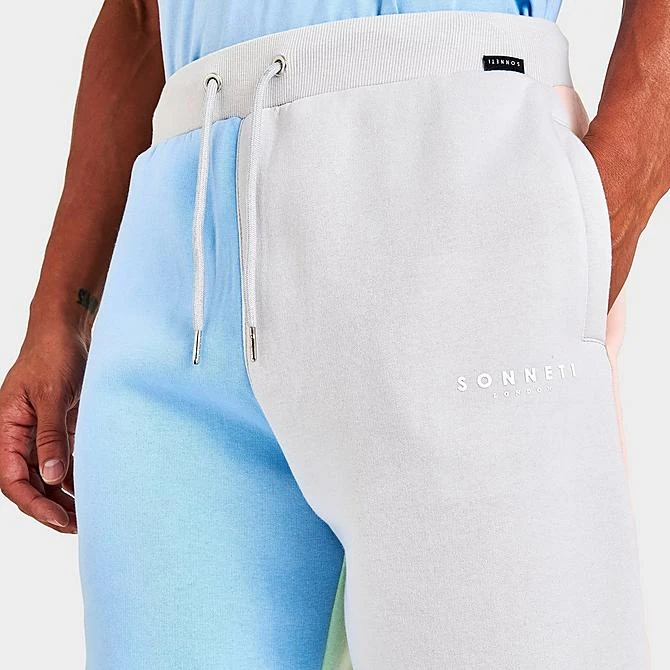 Men's Sonneti Split Colorblock Fleece Shorts Multi - SNM12886 750 5 Men's Sonneti Split Colorblock Fleece Shorts Multi - SNM12886 750 - Image 5