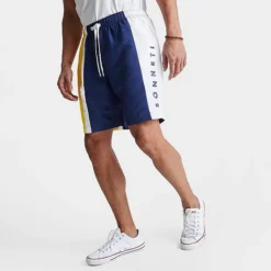 Men's Sonneti London Colorblocked Swim Shorts Yellow/Blue - SNM13119 090