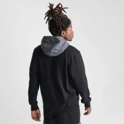 Men's Sonneti London Reward Pullover Hoodie Black/Grey - SNM13177 090 -Sports Fashion SNM13177 090 M4