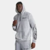Men's Supply & Demand Acid Flame Graphic Pullover Hoodie Mid Grey - SUM16347 030