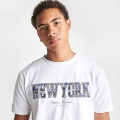 Men's Supply & Demand NYC Bandana T-Shirt White - SUM16822 010 -Sports Fashion SUM16822 010 M5