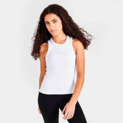Women's Supply & Demand Ribbed Tank White - SUW16474 010