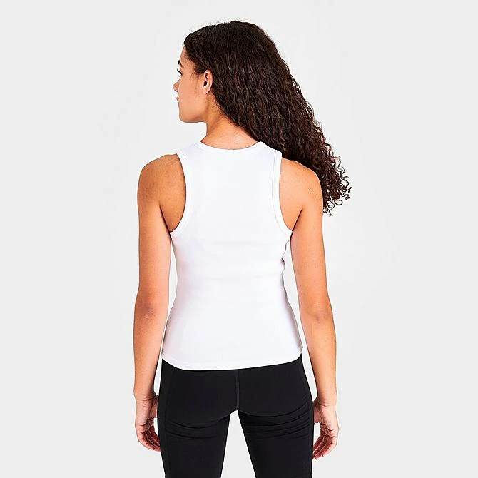 Women's Supply & Demand Ribbed Tank White - SUW16474 010 4 Women's Supply & Demand Ribbed Tank White - SUW16474 010 - Image 4
