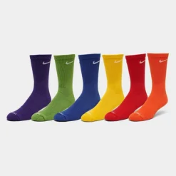 Nike Everyday Plus Cushioned Crew Training Socks (6-Pack) Multicolor - SX6897 903