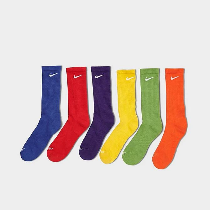 Nike Everyday Plus Cushioned Crew Training Socks (6-Pack) Multicolor - SX6897 903 2 Nike Everyday Plus Cushioned Crew Training Socks (6-Pack) Multicolor - SX6897 903 - Image 2