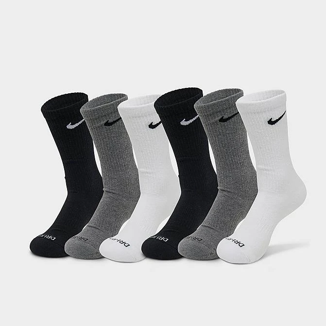 Nike Everyday Plus Cushioned Crew Training Socks (6-Pack) Multicolor - SX6897 965 1 Nike Everyday Plus Cushioned Crew Training Socks (6-Pack) Multicolor - SX6897 965