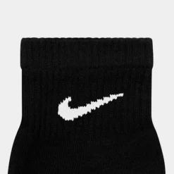Nike Everyday Plus Cushioned 6-Pack Quarter Training Socks Black/White - SX6899 010 -Sports Fashion SX6899 010 P5
