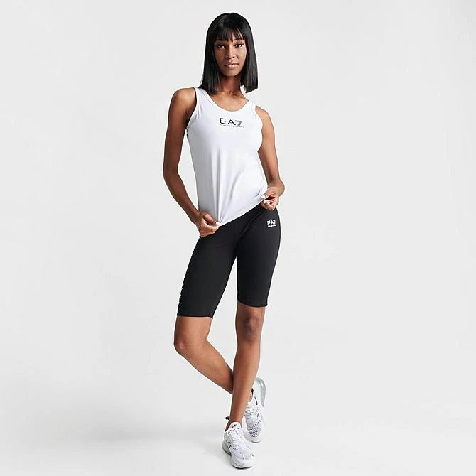 Women's Emporio Armani EA7 Tank Top Black - TJFKZ012 100 2 Women's Emporio Armani EA7 Tank Top Black - TJFKZ012 100 - Image 2