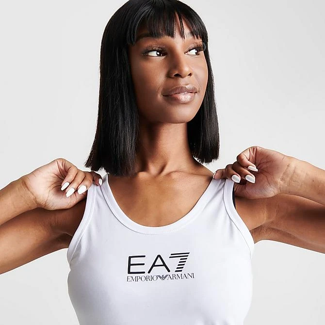 Women's Emporio Armani EA7 Tank Top Black - TJFKZ012 100 5 Women's Emporio Armani EA7 Tank Top Black - TJFKZ012 100 - Image 5