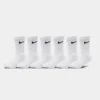 Little Kids' Nike Dri-Fit Crew Socks (6-Pack) White - UN0019 001