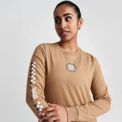 Women's Vans Original OTW Long-Sleeve BFF T-Shirt Tobacco Brown - VN0003KX TBN 10 Women's Vans Original OTW Long-Sleeve BFF T-Shirt Tobacco Brown - VN0003KX TBN -Sports Fashion VN0003KX TBN M5