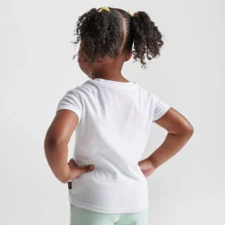 Girls' Toddler And Little Kids' Vans Flower Box T-Shirt White - VN00041W 100 -Sports Fashion VN00041W 100 M4