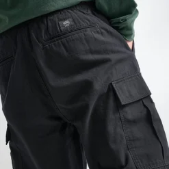 Men's Vans Baggy Tapered Cargo Range Pants Black - VN0005Z1 001 -Sports Fashion VN0005Z1 001 M6