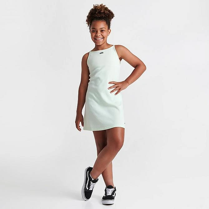 Girls' Vans Jessie Dress Clearly Aqua - VN00076X 420 2 Girls' Vans Jessie Dress Clearly Aqua - VN00076X 420 - Image 2