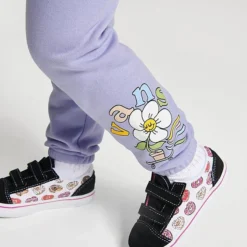 Girls' Toddler And Little Girls' Vans Skate Fleur Jogger Pants Sweet Lavender - VN00079D 510 -Sports Fashion VN00079D 510 M5