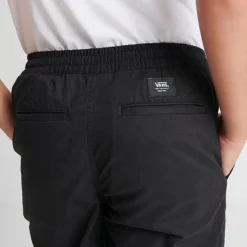 Kids' Vans Range Elastic Waist Woven Pants Black - VN0A5FN1 001 -Sports Fashion VN0A5FN1 001 M5