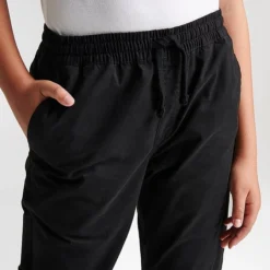 Kids' Vans Range Elastic Waist Woven Pants Black - VN0A5FN1 001 -Sports Fashion VN0A5FN1 001 M6