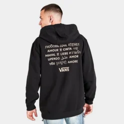 Men's Vans Pride Graphic Pullover Hoodie Black - VN0A7SFH 001 -Sports Fashion VN0A7SFH 001 M4