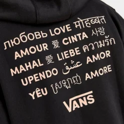 Men's Vans Pride Graphic Pullover Hoodie Black - VN0A7SFH 001 -Sports Fashion VN0A7SFH 001 M6